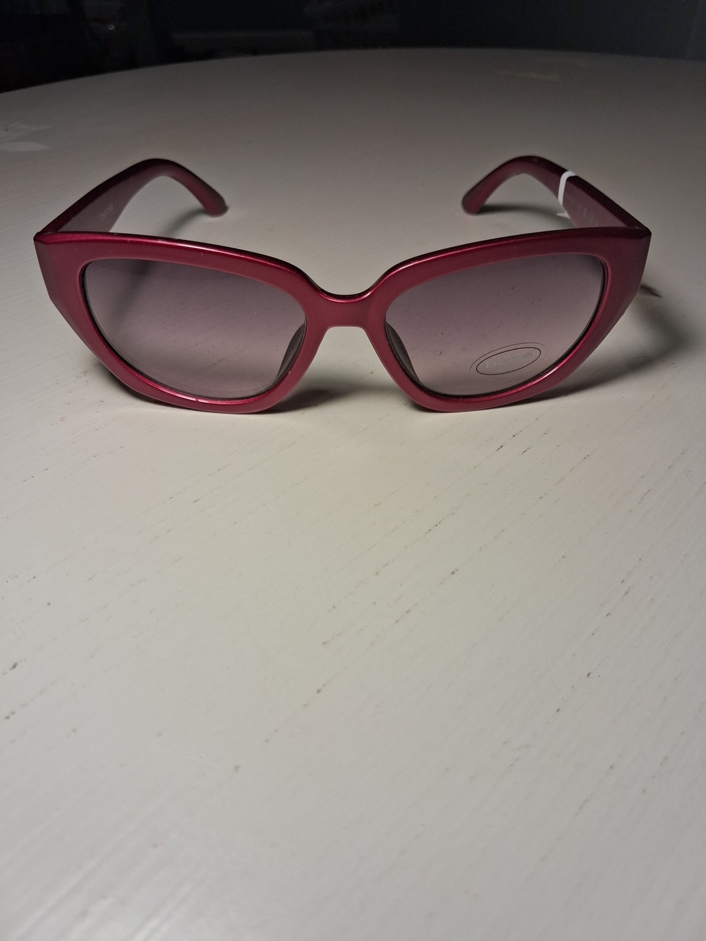 Bebe Bbop1004 Women's Pink Cat-Eye Sunglasses